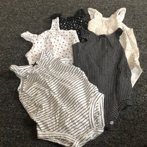 Baby girl tank top onesies